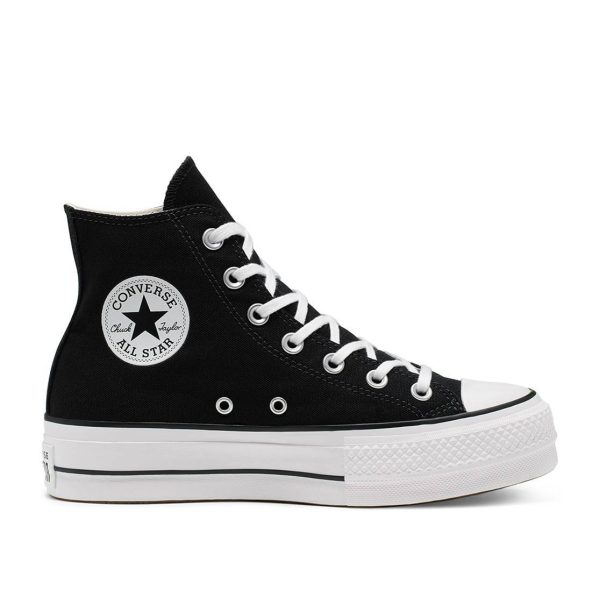 Zapatillas Converse Chuck Taylor AllStar Bota Plataforma Negro