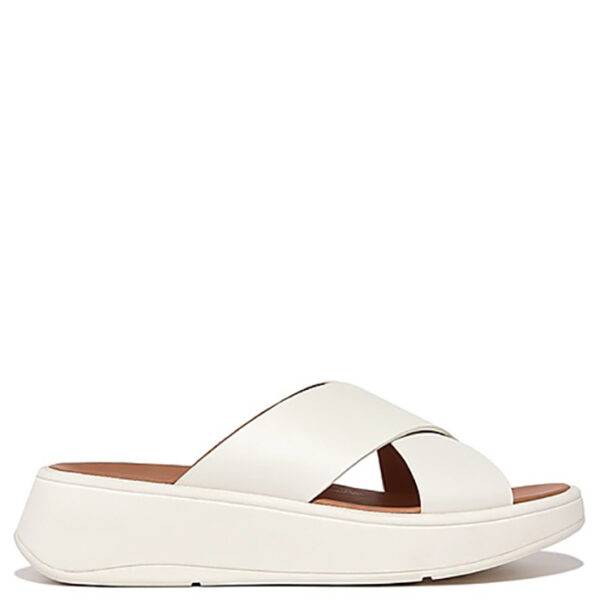 Sandalia Fit-Flop Plataform Cross Hielo