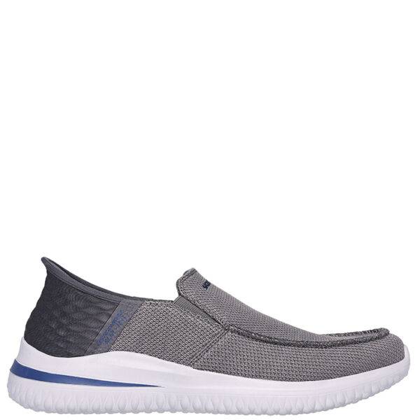 Mocasín Skechers Slip-ins Delson 3.0 Gris