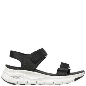 Sandalia Skechers Arch Fit - Touristy Negro