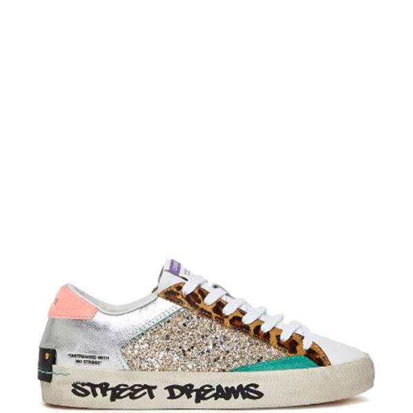 Zapatillas Crime London Distressed Platinum Wildlife