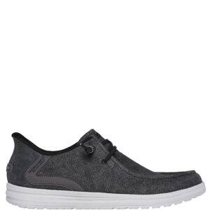 Náutico Skechers Slip-ins Relaxed Fit: Melson - Coronado Black/Gray