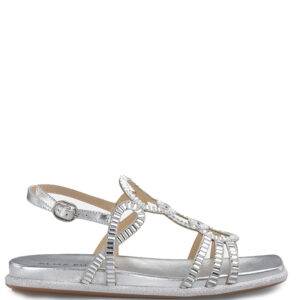 Sandalia Alma en Pena V251603 Plata - Escala Sabates