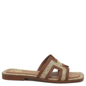 Sandalia Escala Loule Cuero - Escala Sabates