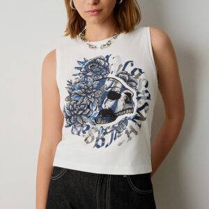 Camiseta BSB 053-210020 Blanco - Escala Sabates