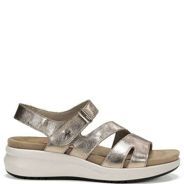 Sandalia Fluchos Yagon Dorado - Escala Sabates