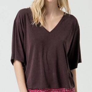 Camiseta Surkana 525LIXX013 Marrón - Escala Sabates