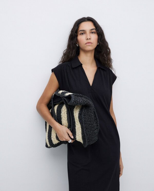 Bolso Yerse 42936 Crudo/Negro - Escala Sabates