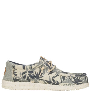 Hey Dude Wally Palm Jute Egret/Cloud blue - Escala Sabates