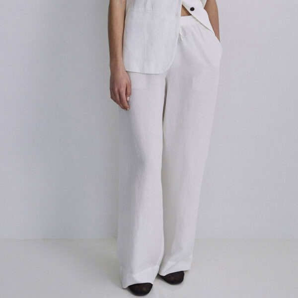 Pantalón Yerse 42722 Blanco - Escala Sabates