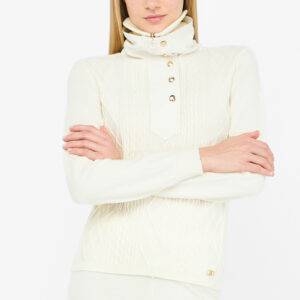 Jersey LiuJo TF5039 Blanco - Escala Sabates
