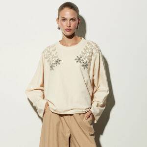 Sudadera BSB 054-210046 Marfil - Escala Sabates