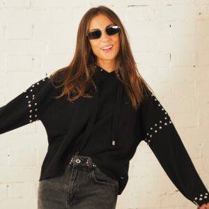 Sudadera BSB 054-260005 Negro - Escala Sabates